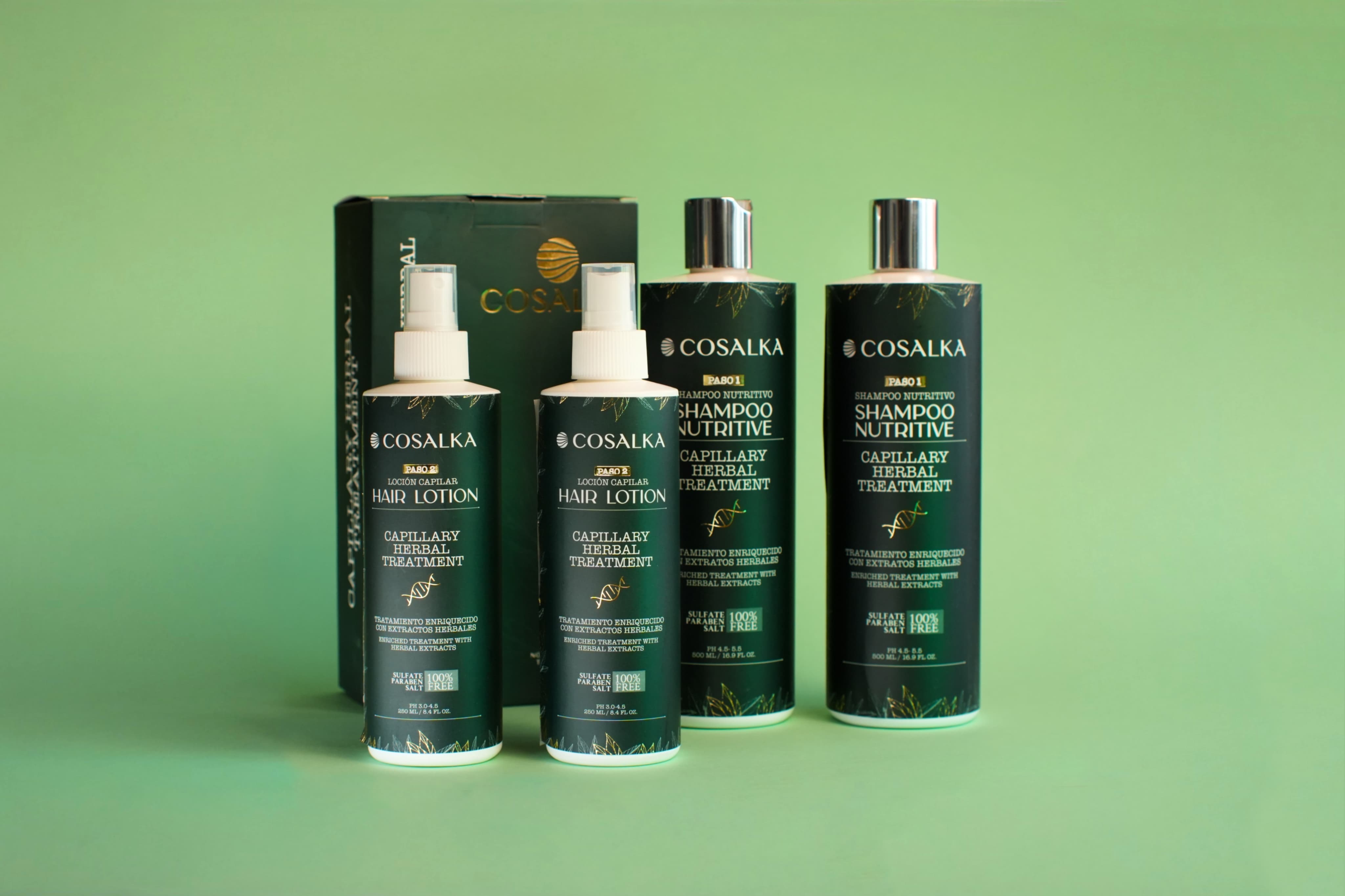 Tratamiento Natural para Psoriasis y Dermatitis en Cuero Cabelludo - 3 Meses