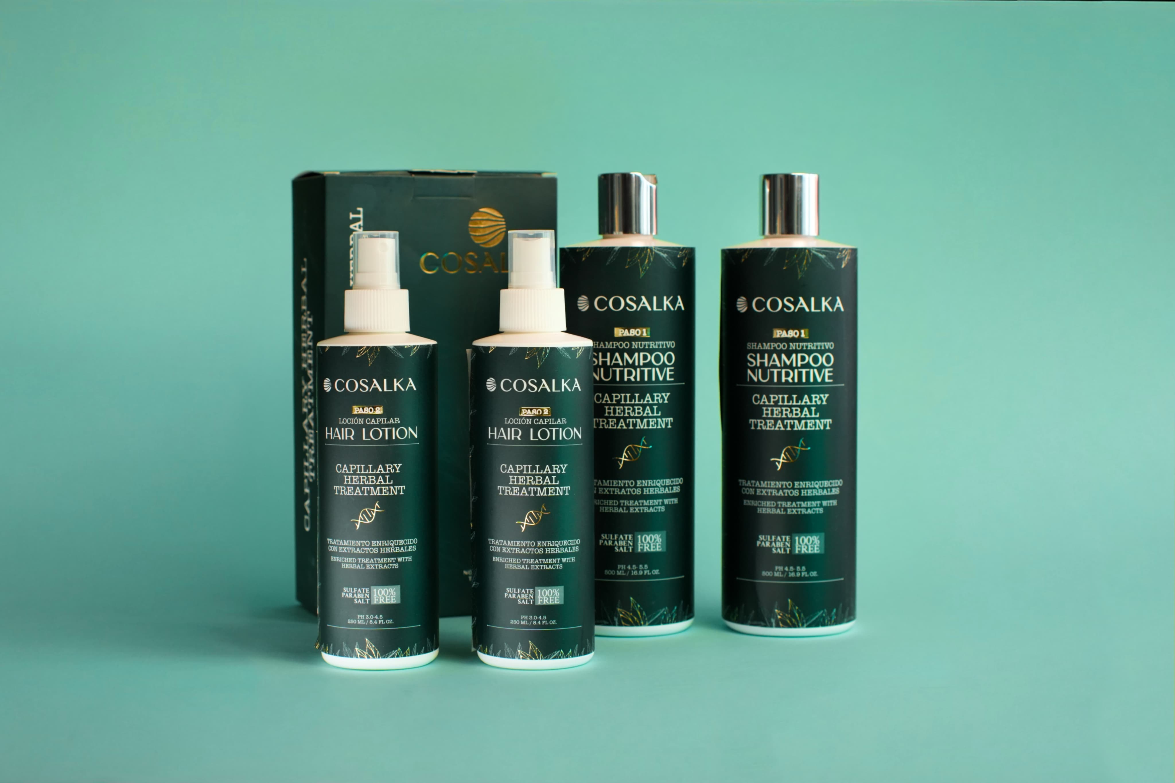 Tratamiento Natural para Psoriasis y Dermatitis en Cuero Cabelludo - 3 Meses