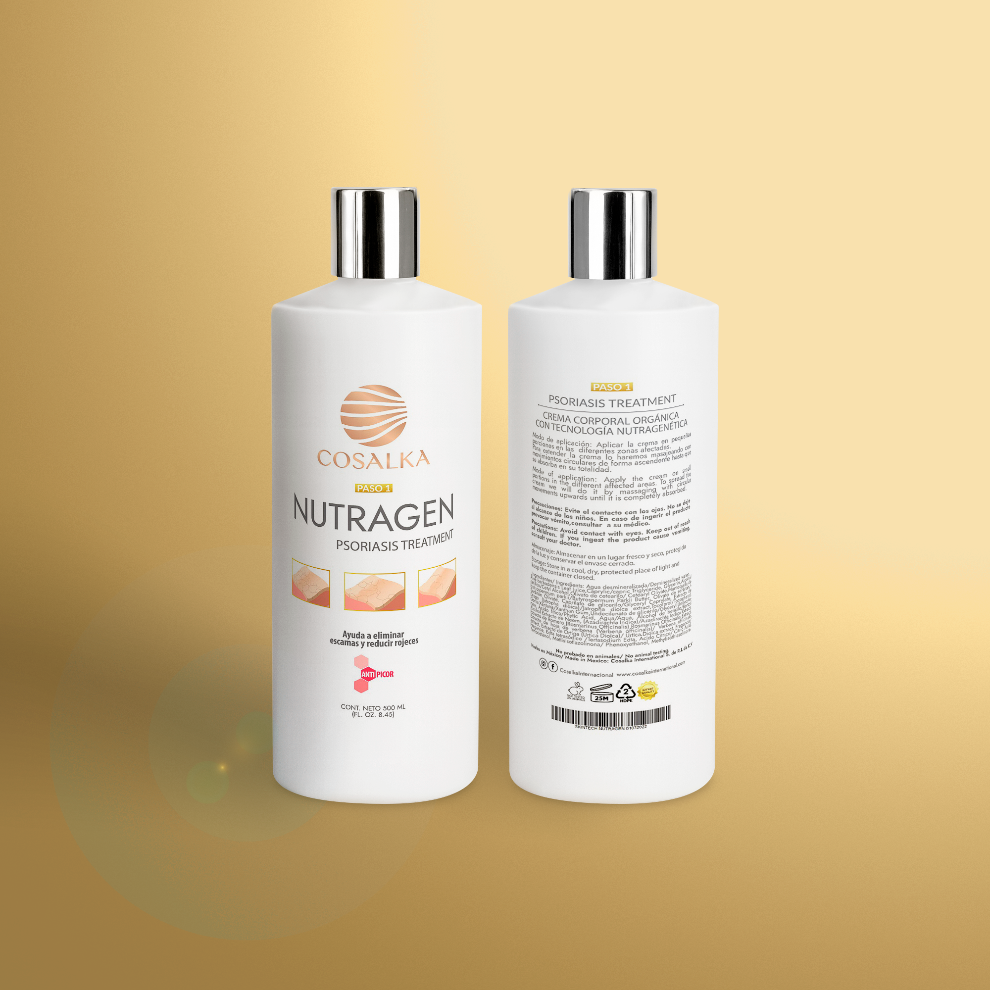 Paquete Nutragen Doble Acción Psoriasis y Dermatitis